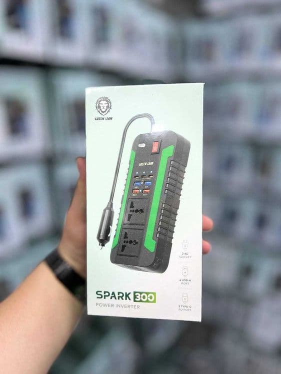 Green Lion Power Inverter Spark 300 12V to 220V — 1