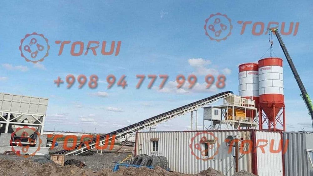 Бетонный заводы 35m3/h-120m3/h в наличии, Сервис-10 год — 1