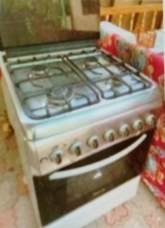 Полноразмерная газовая и электрическая плита крышка стеклянная — 1