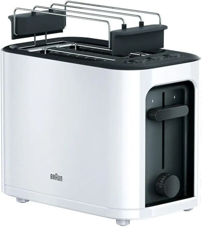 Braun HT 3010 WH Purease Toaster White — 1