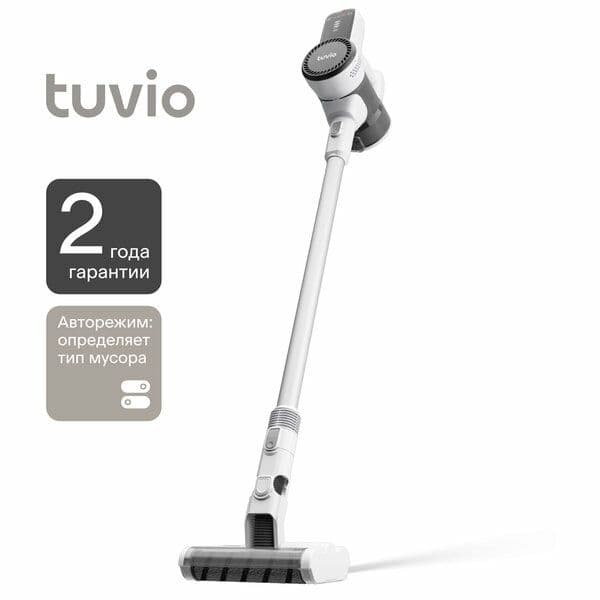 Вертикальный пылесос, беспроводной, Tuvio TS02TBHW, белый/черный — 1