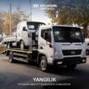 Эвакуатор с лебедкой и трапами платформой HYUNDAI EX8