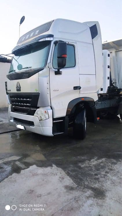 Тягач А7 (CNG) + полуприцеп самосвальный Sunhunk 40m3 — 1