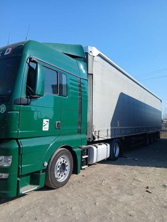 MAN TGX 18.470 + SCHMITZ Прицеп Сотилади — 1