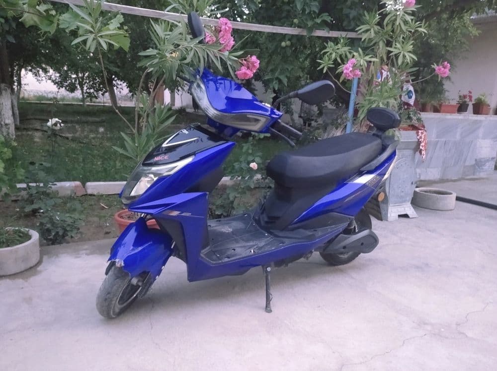 Skuter 7mln zaryadi 70km — 1