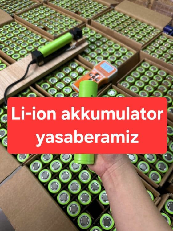 skuter akumlator li-ion аккумулятор лион batareya — 1