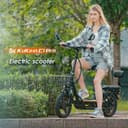 Электросамокат Kukirin C1 Pro 500W — запас хода 100 км, сиденье