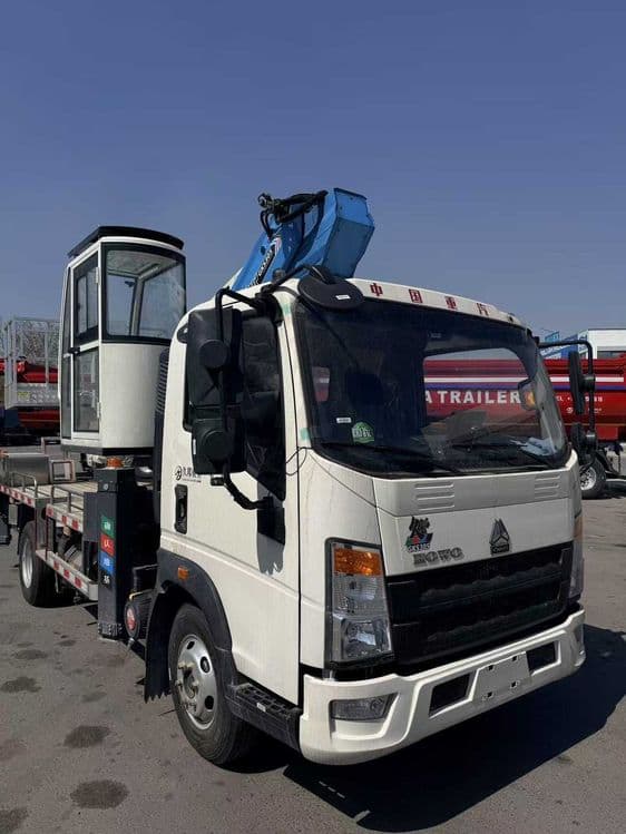 Avtovishka Avtokran JMC Foton HOWO автовышка автокрвн Хово ЖМС Фотон — 1