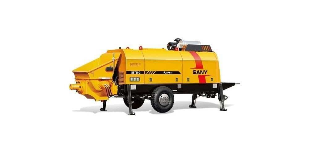 Стационарный бетононасос SANY HBT8018C — 1