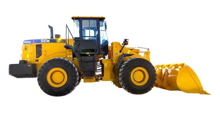 Фронтальный погрузчик SEM655D — 1
