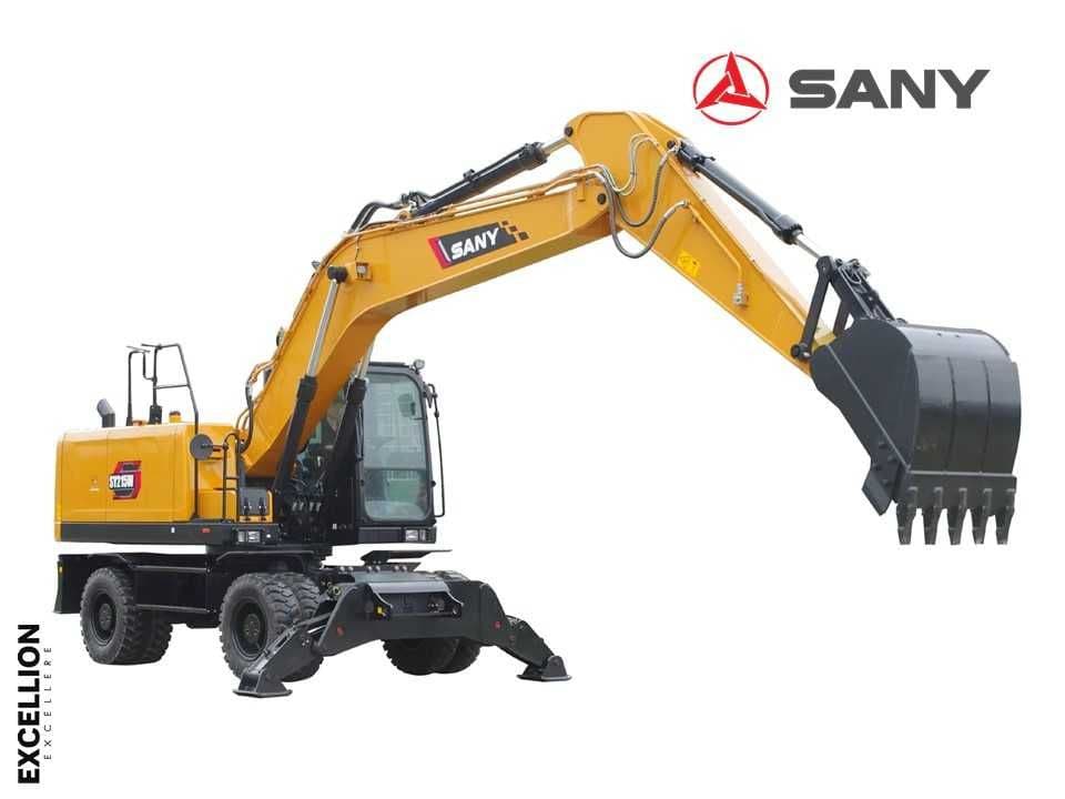 Экскаватор калесный SANY SY215W — 1