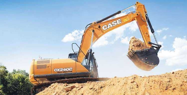 Гусеничный экскаватор Case CX240C-8 — 1