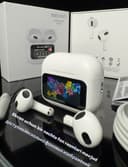 Наушники AirPods с сенсорным экраном и чистым звуком