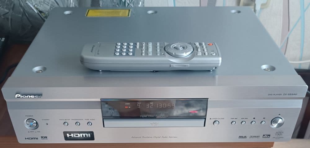 Продам DVD AUDIO/SACD player Pioneer DV-989 AVi — 1