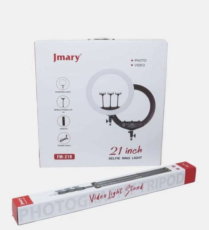 Orginal Jmary Ring Light Lampalari va Tripodlaryam kelgan (Optom) — 1
