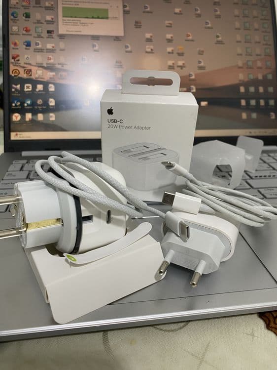 Komplekt Apple iPhone Zaryadka Original Зарядка для Айфон Галофка — 1