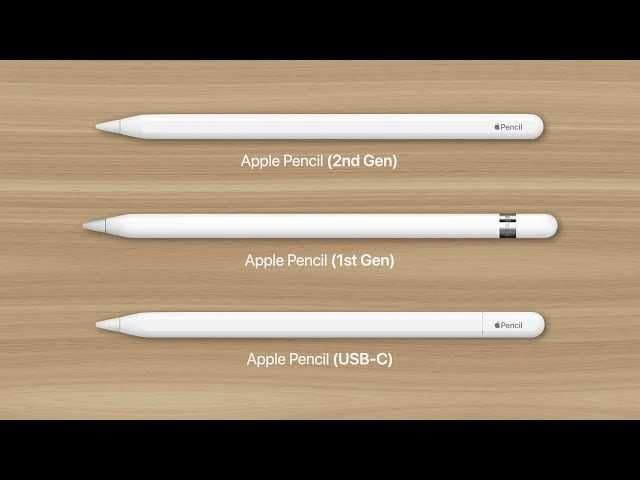 Apple Pencil 1 vs Pencil 2 стилиус — 1