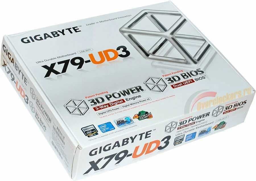 Материнская плата GIGABYTE / X79-UD3 / DDR3 / LGA 2011 — 1
