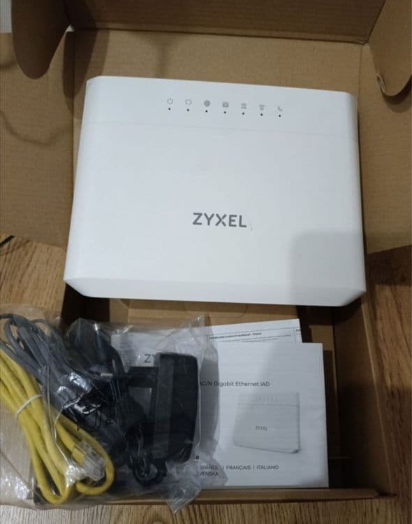 FTTB router, HOME GATEWAY, Zyxel — 1