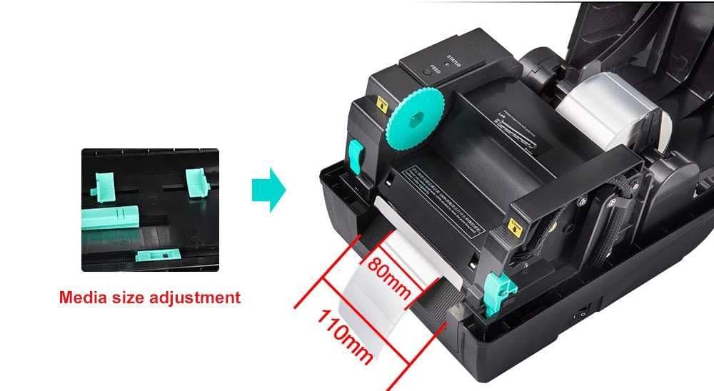 Принтер для Этикеток Xprinter H400E 300DPI + rezka — 1