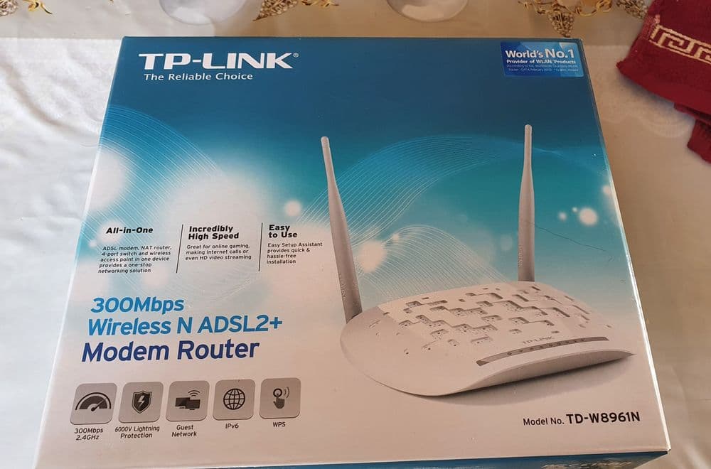 Wifi роутер новый. Каробка документ все есть — 1
