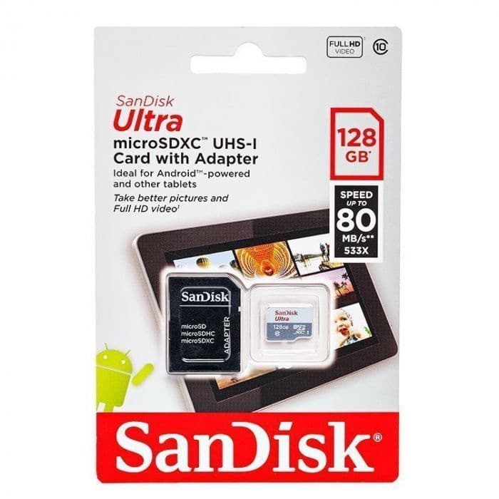 Карта памяти(Flash card micro SD)128gb — 1