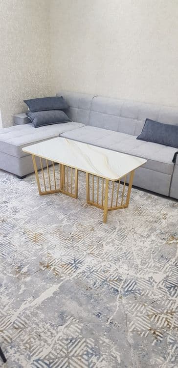Журнальный столик (Камень) лофт Jurnalniy stol usti Toshdan loft 120×6 — 1