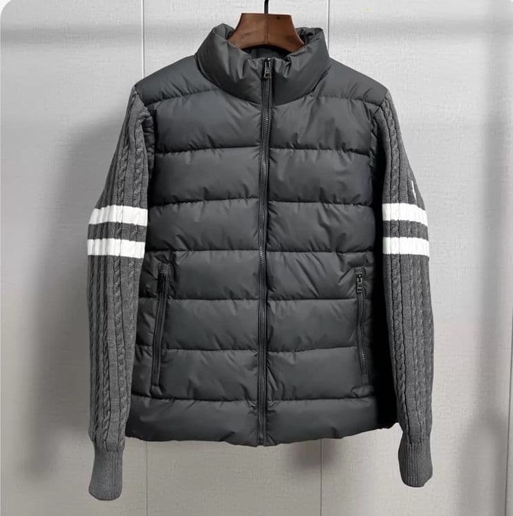 Куртка moncler серая размер L — 1