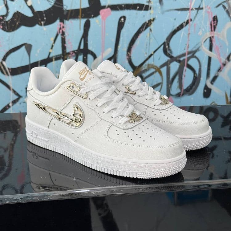 Nike Air Force 1 metallic — 1