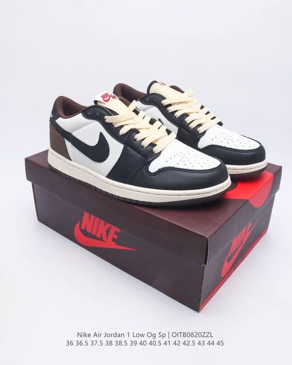 Кроссовки Air Jordan 1 Og Mocha Люкс Качество — 1
