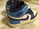 Air Jordan 1 (голубой цвет)