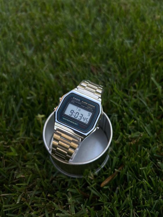 АКЦИЯ CASIO A158WA Old Money soat klassika Часы Касио Классика — 1