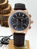 Швейцарские часы Frederique Constant, механический хронограф.