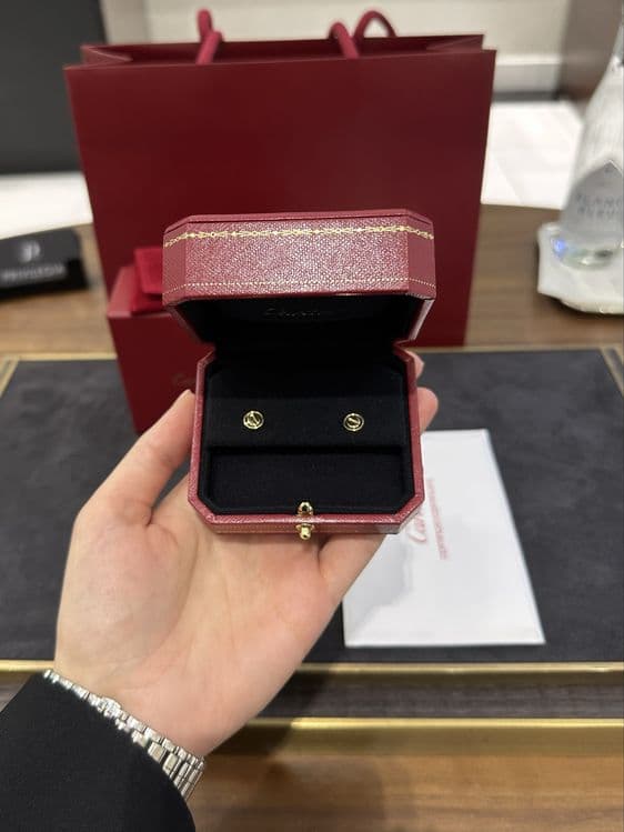 NEW Серьги Cartier LOVE B830125 — 1