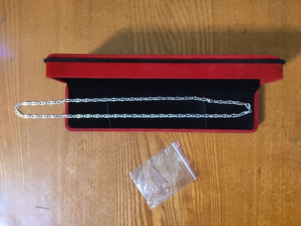 Цепочка UNI серебро 925пробы — 1