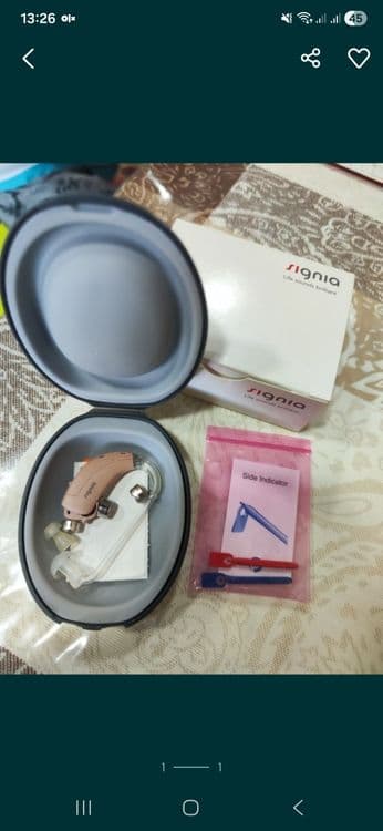 Продаётся слуховой аппарат Signia — 1