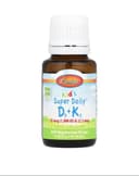 Carlson VITAMIN D³+K² Super Daily