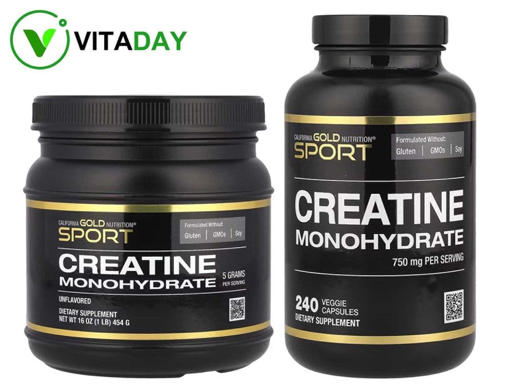 California Gold Sport kreatin Creatine моногидрат креатин 454 г — 1