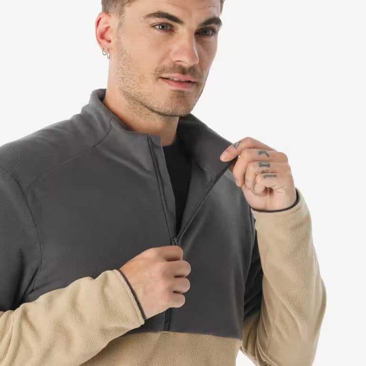 Decathlon (Франция) флисовая походная кофта на молнии MH500 — 1