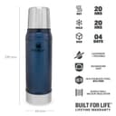 Термос Stanley Classic Vac Btl 0,75 синий