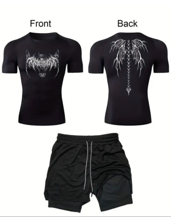 Erkaklar sport kiyimi, Fitness forma, 3tasi 1 da — 1