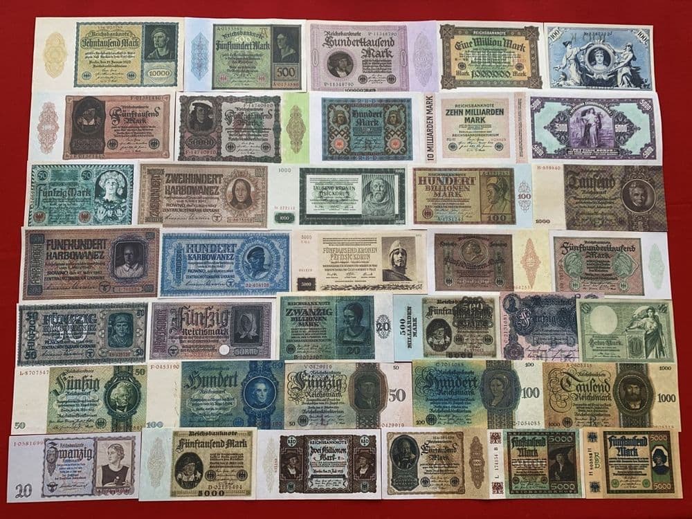 Коллекция Рейхсбанкнот Германии 110 Бонн — 1