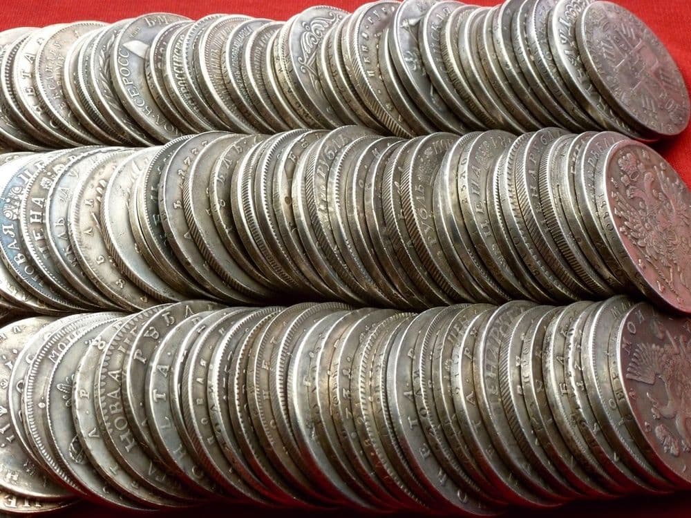 Полная коллекция Царских рублей. 130 штук — 1