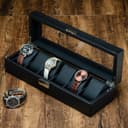 Шкатулка для часов Carbon Fiber Leather Watch Box