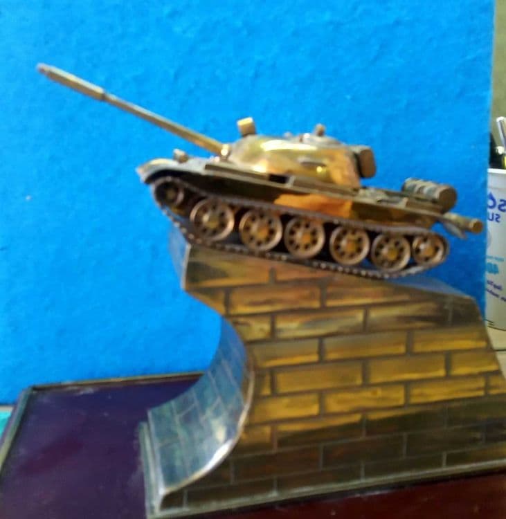 военная техника макет танка СССР Т-55 — 1