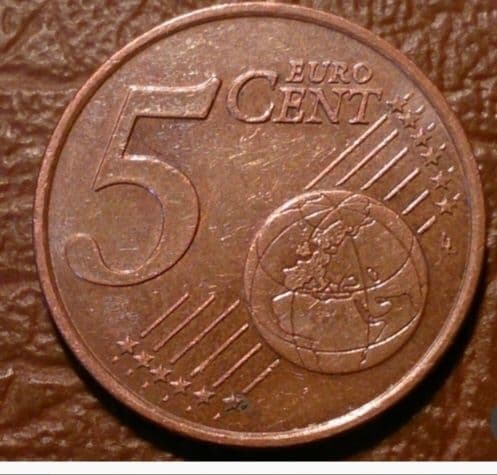 Tanga 5evro cent 1999-yil — 1