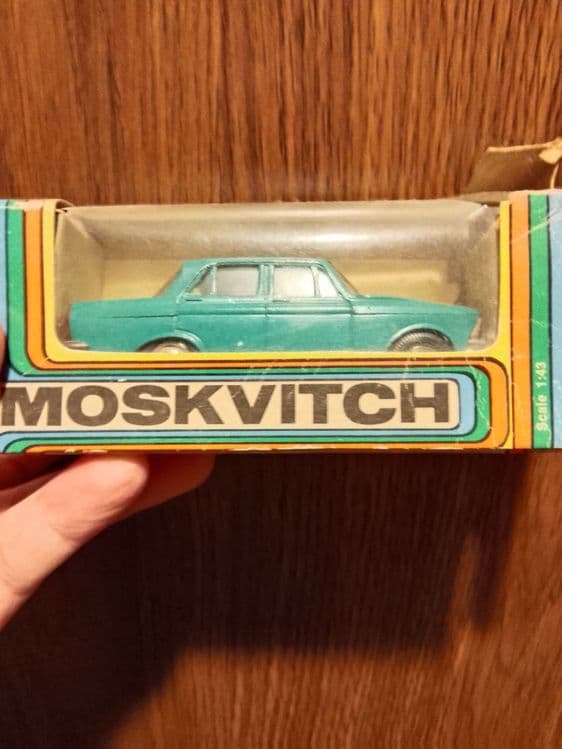 Модель Москвич-412 (зелёный, СССР) — 1