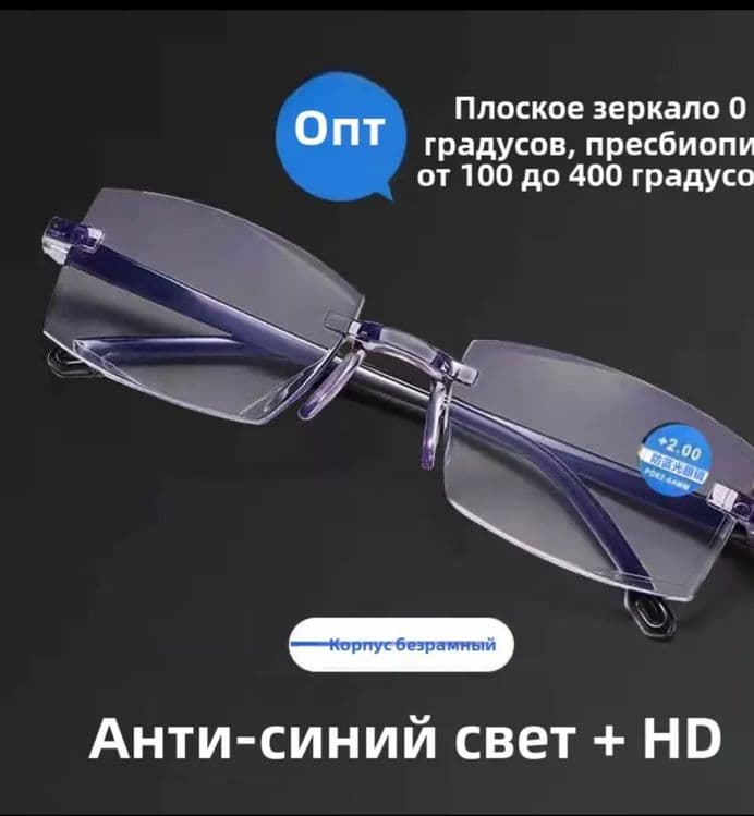 Очки для дальнозоркости плюс и близорукости минус . — 1