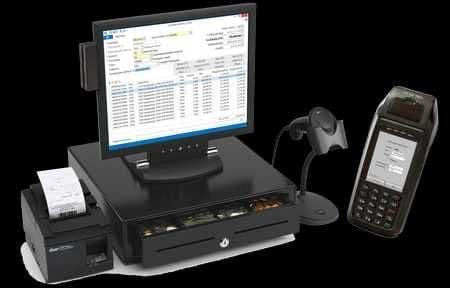 Sensor Kassa Monoblok Tarozi Skaner POS — 1