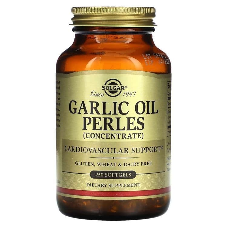 Концентрат чесночного масла Solgar, Garlic Oil Perles, Concentrate — 1